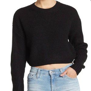 NWT Elodie Crewneck Cropped Sweater